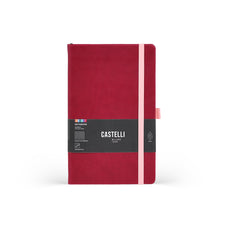 Castelli Kaleido Ruled Notebook, Ruby, 130mm x 210mm CX1000754