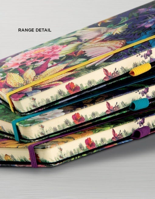 Castelli Notebook A5 Ruled Eden Orchid CXQC6BI-003