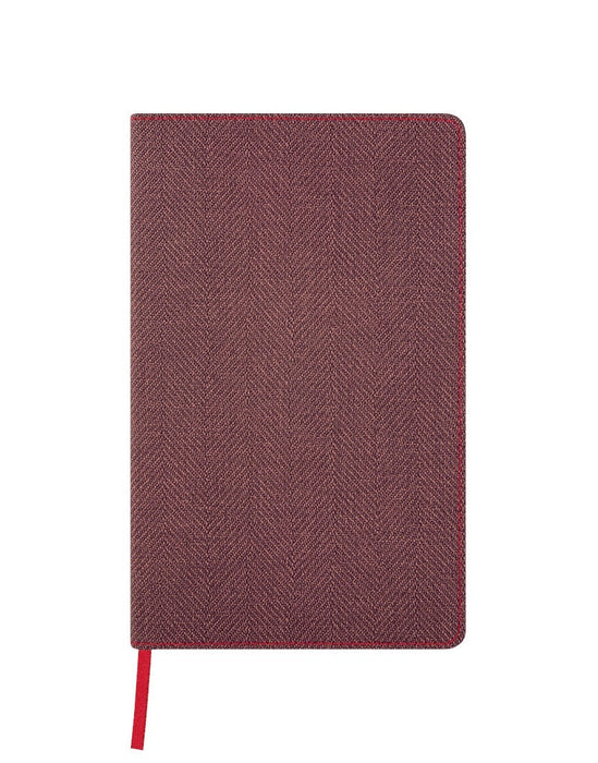 Castelli Notebook A5 Ruled Harris Maple Red CXQC6D9-387