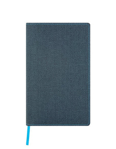 Castelli Notebook A5 Ruled Harris Slate Blue CXQC6D9-389