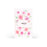Castelli Quaderno Stitched Aquarello Plain Notebook, Peach Flowers, 130mm x 210mm CX1000794