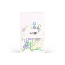 Castelli Quaderno Stitched Aquarello Plain Notebook, Violets, 130mm x 210mm CX1000793