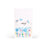 Castelli Quaderno Stitched Aquarello Plain Notebook, Wind Flowers, 130mm x 210mm CX1000795