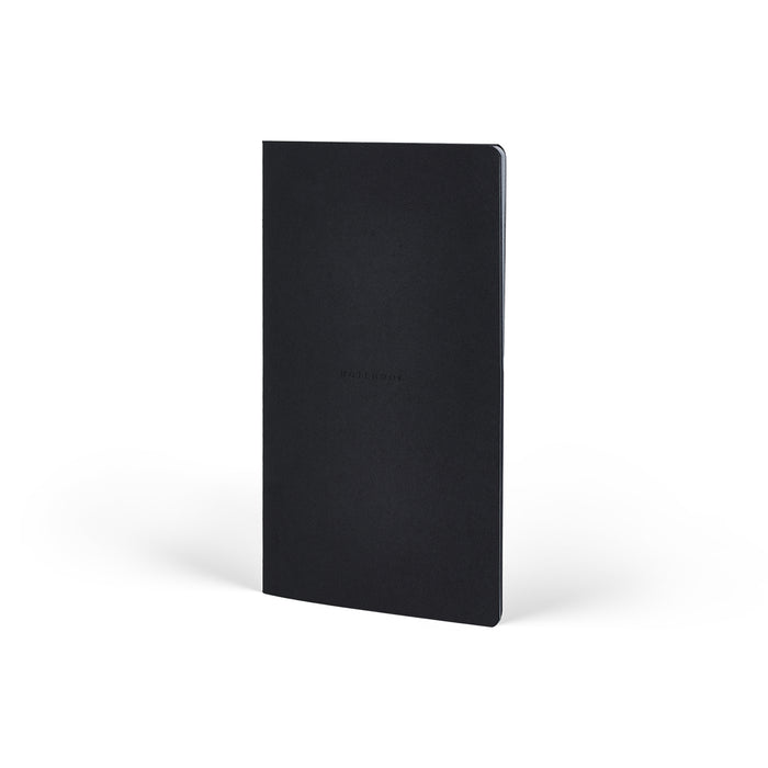 Castelli Quaderno Stitched Carapace Ruled Notebook, Midnight, 130mm x 210mm CX1000785