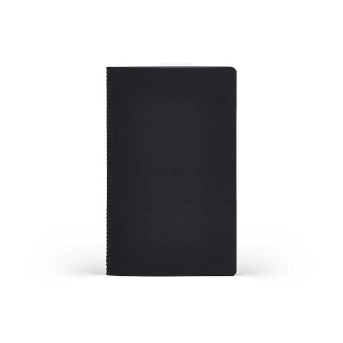 Castelli Quaderno Stitched Carapace Ruled Notebook, Midnight, 130mm x 210mm CX1000785