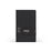 Castelli Quaderno Stitched Wool&Cotton Ruled Notebook, Black, 130mm x 210mm CX1000789