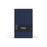 Castelli Quaderno Stitched Wool&Cotton Ruled Notebook, Blue, 130mm x 210mm CX1000790