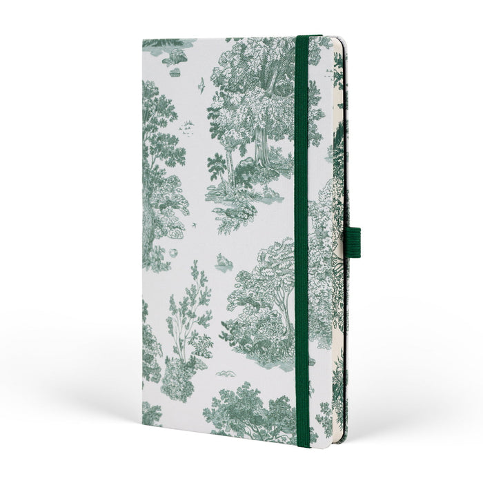 Castelli Ruled Notebook, Landscapes Collection, Evergreen, 130mm x 210mm CX1002412