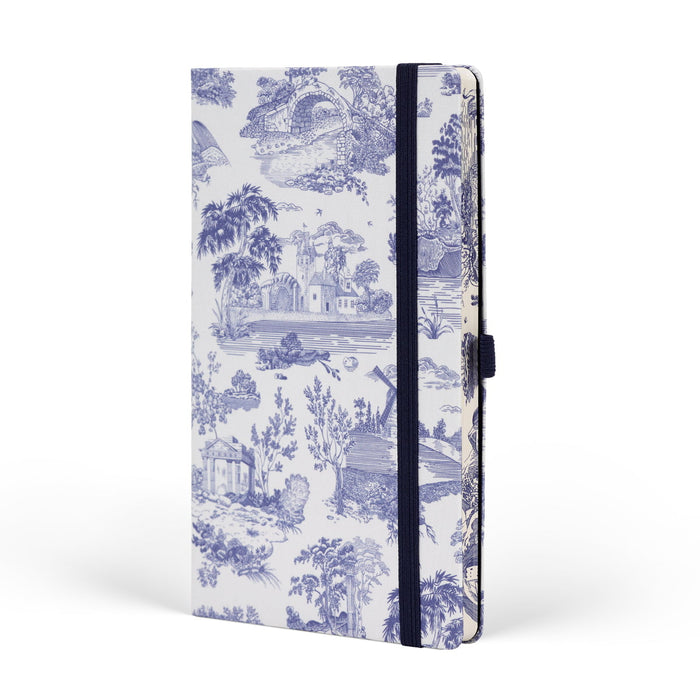 Castelli Ruled Notebook, Landscapes Collection, Marine Blue, 130mm x 210mm CX1002410