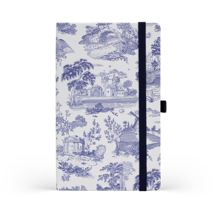 Castelli Ruled Notebook, Landscapes Collection, Marine Blue, 130mm x 210mm CX1002410