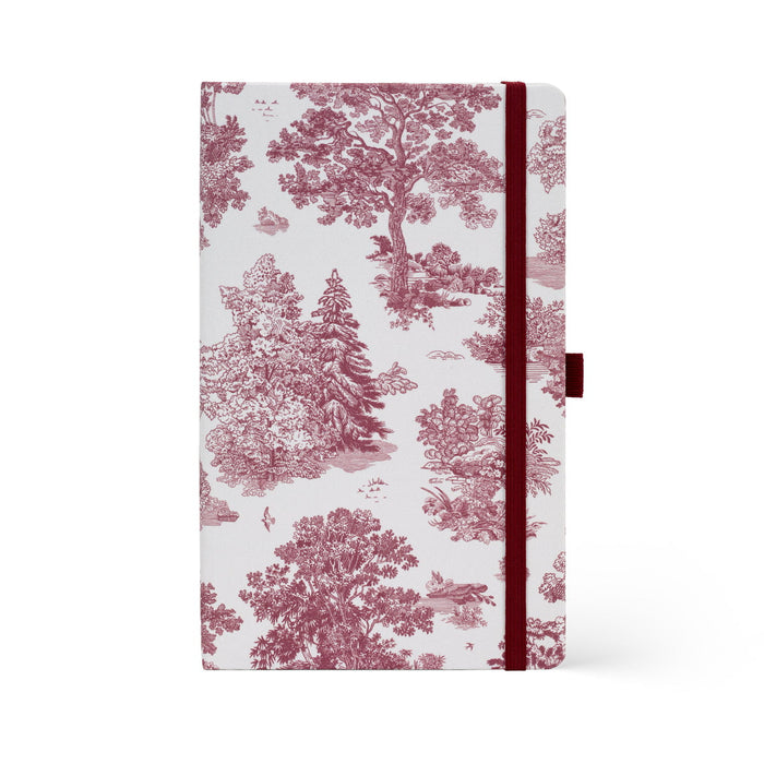 Castelli Ruled Notebook, Landscapes Collection, Rosewood, 130mm x 210mm CX1002411