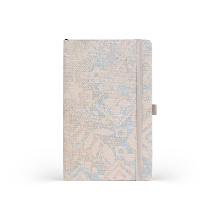 Castelli Shabby Ruled Notebook, Sky Blue Texture, 130mm x 210mm CX1000783