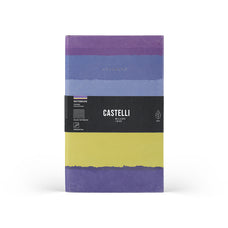 Castelli Stripes Notebook, Mid Ruled, 130mm x 210mm, Blueberry CX1000758