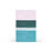 Castelli Stripes Notebook, Mid Ruled, 130mm x 210mm, Dusty Pink CX1000756