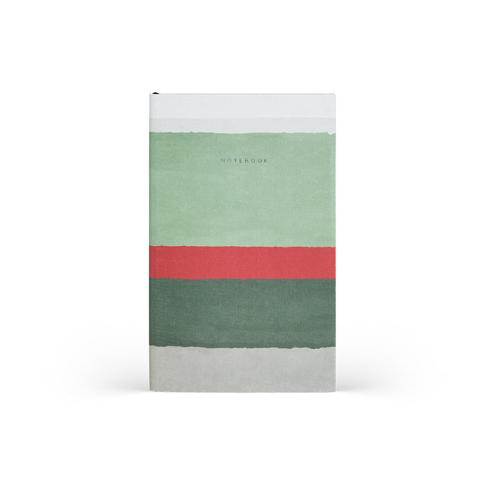 Castelli Stripes Notebook, Mid Ruled, 130mm x 210mm, Sage CX1000755