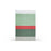 Castelli Stripes Notebook, Mid Ruled, 130mm x 210mm, Sage CX1000755