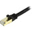 CAT6A PATCH CABLE - SHIELDED (STP) - 1 FT. BLACK IM3119988