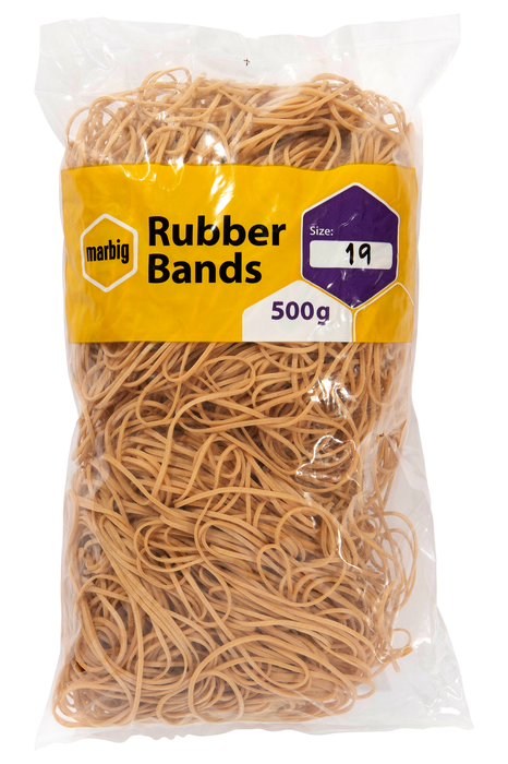 Marbig Rubber Band #19 x 500gm