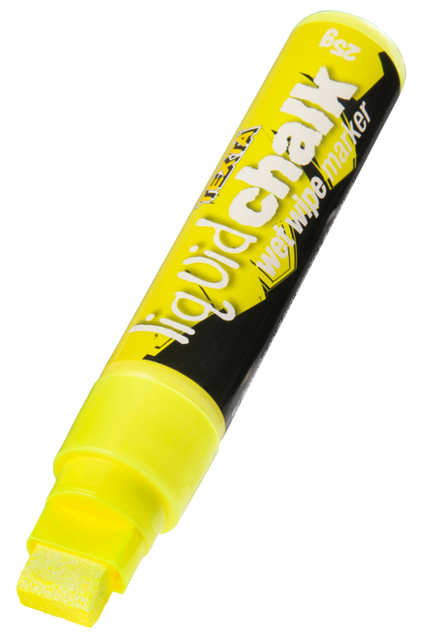 Texta Liquid Chalk Marker Wet Wipe Yellow