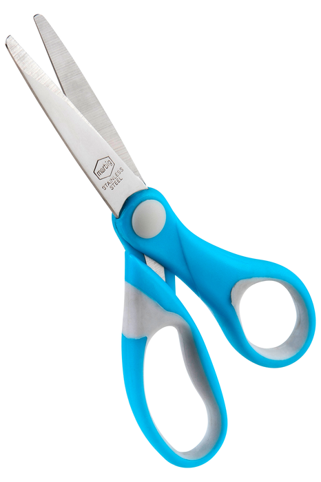 Marbig Assorted Colours Comfort Grip Scissors 135mm x Pack of 12