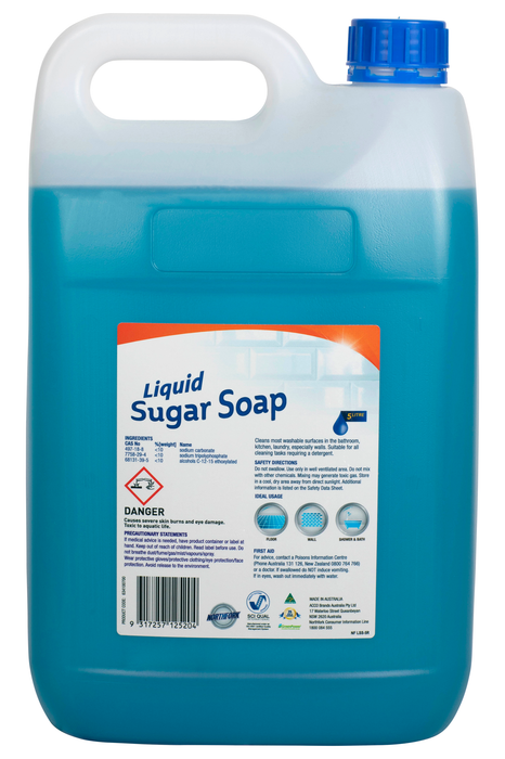 Northfork  Concentrate Liquid Sugar Soap 5 Litres x 3's pack