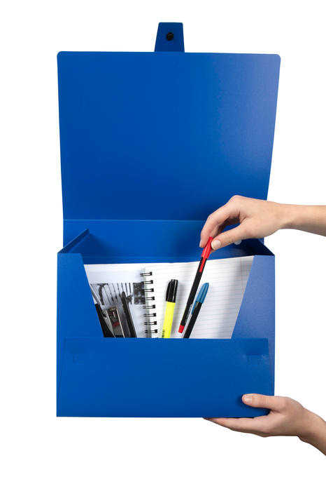 Marbig A4 Datacase 60mm Blue