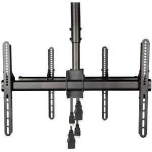 Ceiling TV Mount - Back-to-Back - Dual Screen Mount - For 32in to 75in Displays - 3.5 to 5 Pole - Full Motion - Steel IM4417721