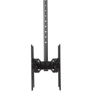 Ceiling TV Mount - Back-to-Back - Dual Screen Mount - For 32in to 75in Displays - 3.5 to 5 Pole - Full Motion - Steel IM4417721