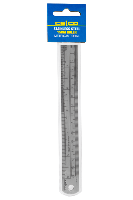 Celco 15cm Stainless Steel Ruler AO0180594