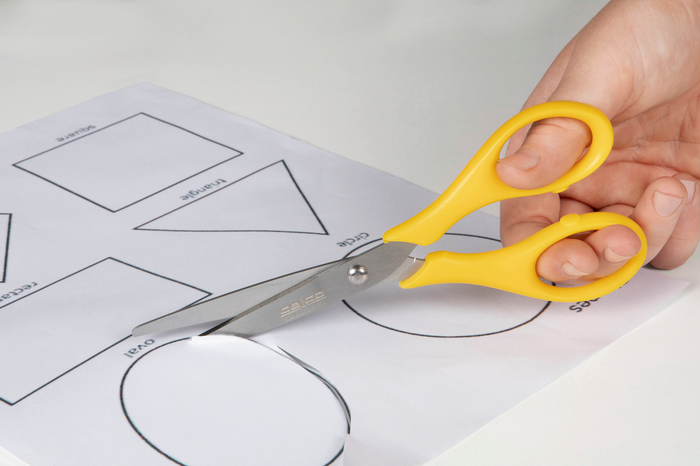 Celco 165mm Right Hand Scissors, Yellow, Pack of 12 AO199307