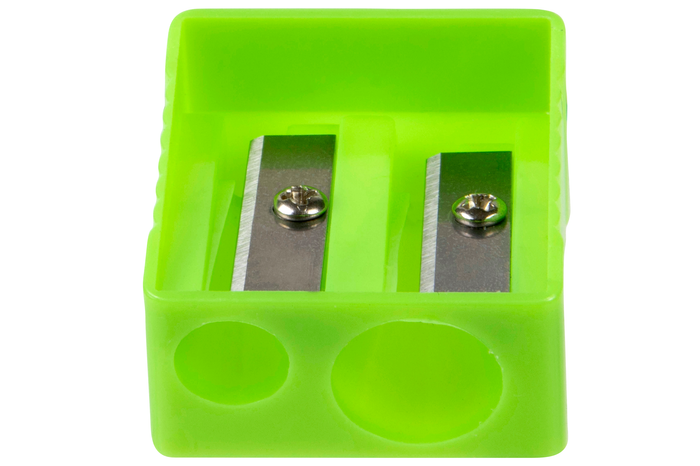 Celco 2 Hole Plastic Pencil Sharpener x 48's pack AO29999