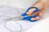 Celco Blue Handle School Scissors 152mm AO0213660