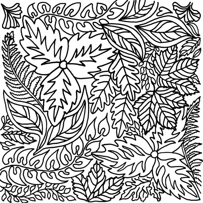 Cernit Texture Plate 9cm Leaves FPCE95022C