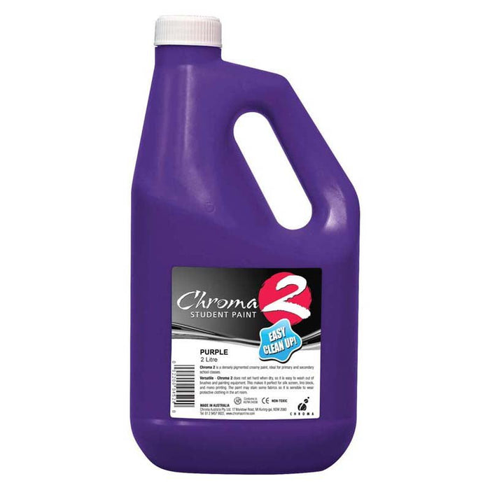 Chroma C2 Student Paint 2 Litres - Purple CX178394
