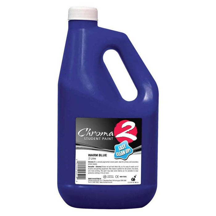 Chroma C2 Student Paint 2 Litres - Warm Blue CX178396