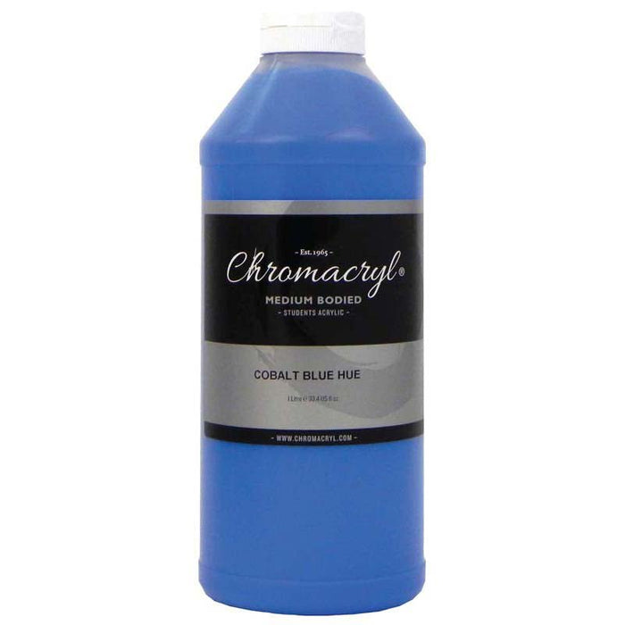 Chromacryl Acrylic Paint 1 Litre - Cobalt Blue CX177977