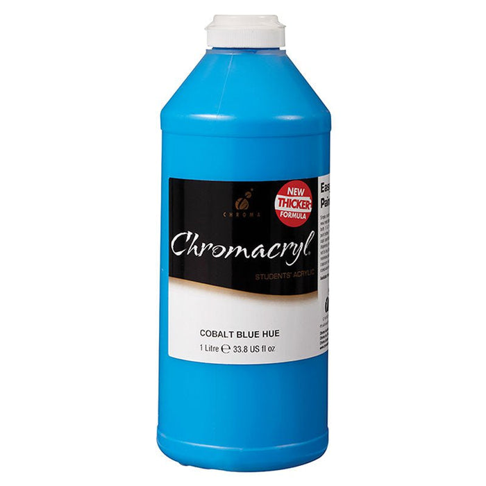 Chromacryl Acrylic Paint 1 Litre - Cobalt Blue CX177977