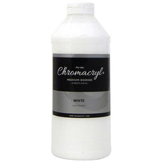 Chromacryl Acrylic Paint 1 Litre - White CX178328