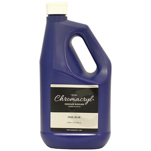 Chromacryl Acrylic Paint 2 Litre - Cool Blue CX177980
