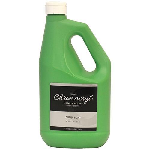 Chromacryl Acrylic Paint 2 Litre - Light Green CX177990