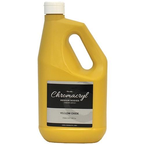 Chromacryl Acrylic Paint 2 Litre - Yellow Oxide CX178331