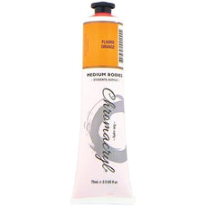 Chromacryl Acrylic Paint 75ml Tube - Fluoro Orange CX178099