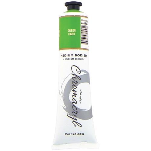 Chromacryl Acrylic Paint 75ml Tube - Light Green CX178083