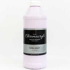 Chromacryl Acrylic Paint Student 1 Litre Pastel Violet CX178316