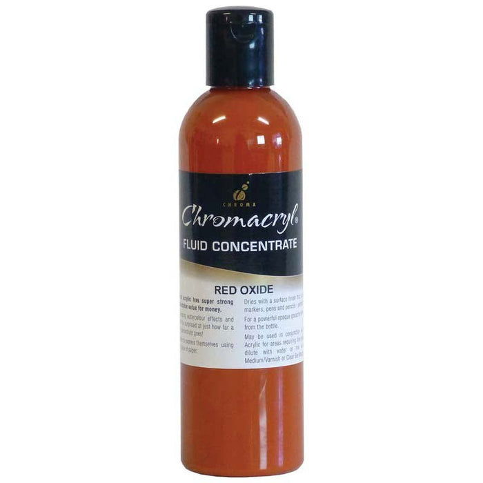 Chromacryl Fluid Concentrate 250ml - Red Oxide CX178510