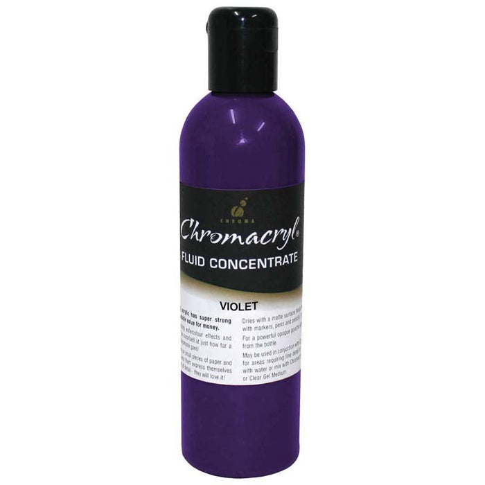 Chromacryl Fluid Concentrate 250ml - Violet CX178505