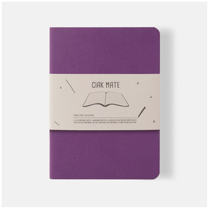 Ciak Mate 12 x 17 cm Lined Notebook Lilac CXC8171CKM29