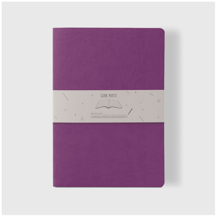 Ciak Mate A4 Lined Notebook Lilac CXC8191CKM29