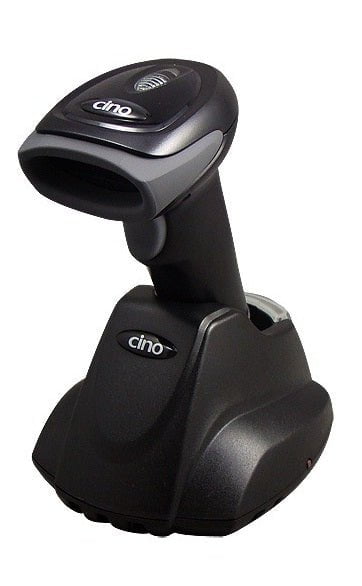 Cino FuzzyScan F680BT Barcode Scanner, 1D Long Range, Bluetooth Cordless, USB Kit SKSCCIF680BTB