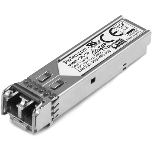 Cisco Meraki MA-SFP-1GB-LX10 Compatible SFP - Gigabit Fiber SFP Transceiver Module - SM LC - 10 km (6.2 mi) - 1000Base-LX - 1310 nm - Mini-GBIC with DDM / DOM IM3578240